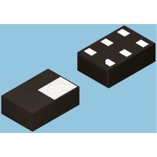 Nexperia Uni-Directional 5-Element ESD Protection Diode 25W 6-Pin SOT-886 PESD3V3L5UF,115