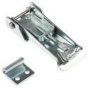 RS PRO Zinc Plated Steel Adjustable Toggle Draw Latch 121 mm Length 42 mm Width Model 726-4150