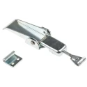 RS PRO Zinc Plated Steel Adjustable Toggle Draw Latch 121 mm Length 42 mm Width Model 726-4150