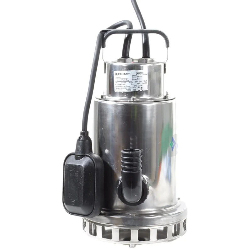 W Robinson And Sons 230V Direct Coupling Stainless Steel Submersible Water Pump 1.6kW 200L/min 555045