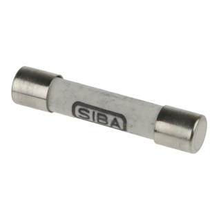 SIBA 500mA FF Ceramic Cartridge Fuse 6.3 x 32 mm, 1.1 kV AC, Fast Acting GZ Series 70-172-40/0.5A