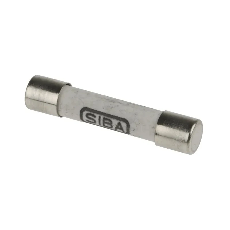 SIBA 500mA FF Ceramic Cartridge Fuse 6.3 x 32 mm, 1.1 kV AC, Fast Acting GZ Series 70-172-40/0.5A