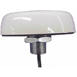 Mobilemark External Dome GPS Antenna with 5dBi Gain, SMA Connection, 4.5m Cable SM-1575-2C-WHT-180