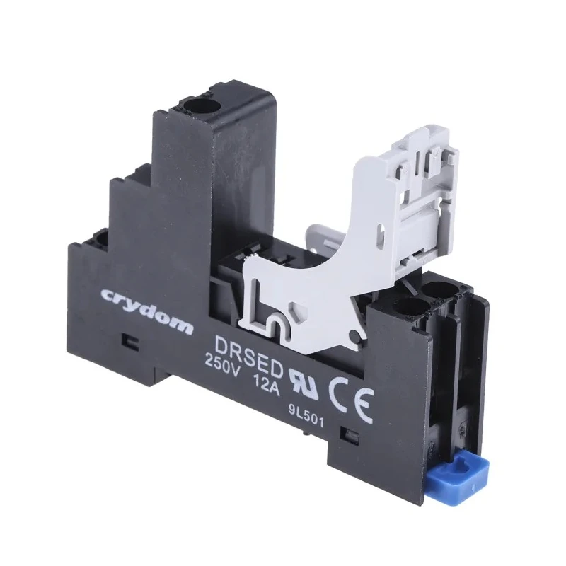 Crydom 5 Way 250V DIN Rail Relay Socket for ED Series DRSED