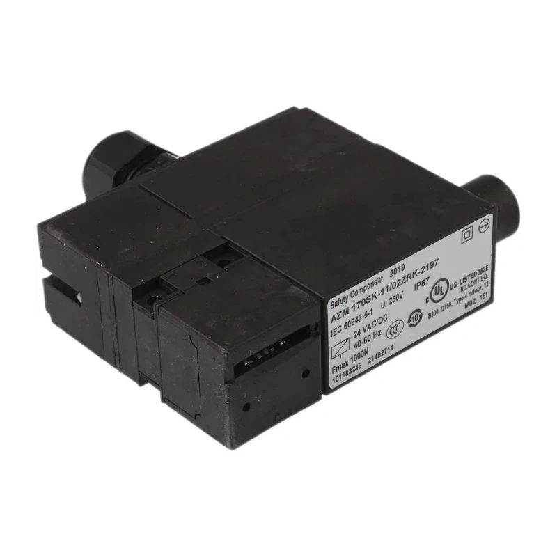 Schmersal Solenoid Interlock Switch 24V AC/DC Power to Unlock Plastic Housing IP67 AZM 170SK-11/02ZRK-2197 24VAC/DC