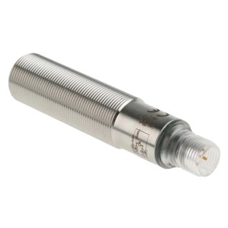 SICK Diffuse Photoelectric Sensor, Barrel Style, 110 mm Detection Range, PNP Output, Stainless Steel Housing VTF18-4P1240V