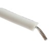 Alpha Wire Hookup Wire Silicone Series White 2.1 mm² Cross Sectional Area 14 AWG, 41x0.25 mm Core Strands, 30 m 391497 WH005