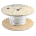 Alpha Wire Hookup Wire Silicone Series White 2.1 mm² Cross Sectional Area 14 AWG, 41x0.25 mm Core Strands, 30 m 391497 WH005
