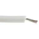 Alpha Wire Hookup Wire Silicone Series White 2.1 mm² Cross Sectional Area 14 AWG, 41x0.25 mm Core Strands, 30 m 391497 WH005