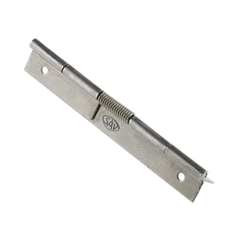 RS PRO Zinc Plated Steel Piano Hinge with Spring Loaded Pin 75 mm x 20 mm x 0.7 mm 726-4084