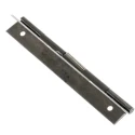RS PRO Zinc Plated Steel Piano Hinge with Spring Loaded Pin 75 mm x 20 mm x 0.7 mm 726-4084