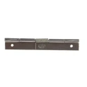 RS PRO Zinc Plated Steel Piano Hinge with Spring Loaded Pin 75 mm x 20 mm x 0.7 mm 726-4084
