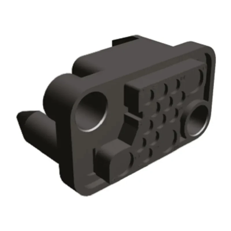 TE Connectivity Metrimate Male Connector Housing 5.08 mm Pitch 15 Way 5 Row Straight 213426-1
