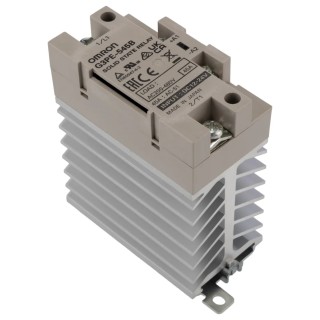 Omron Solid State Relay, DIN Rail Mount, 45 A Load, 528 V Load, 24 V Control G3PA