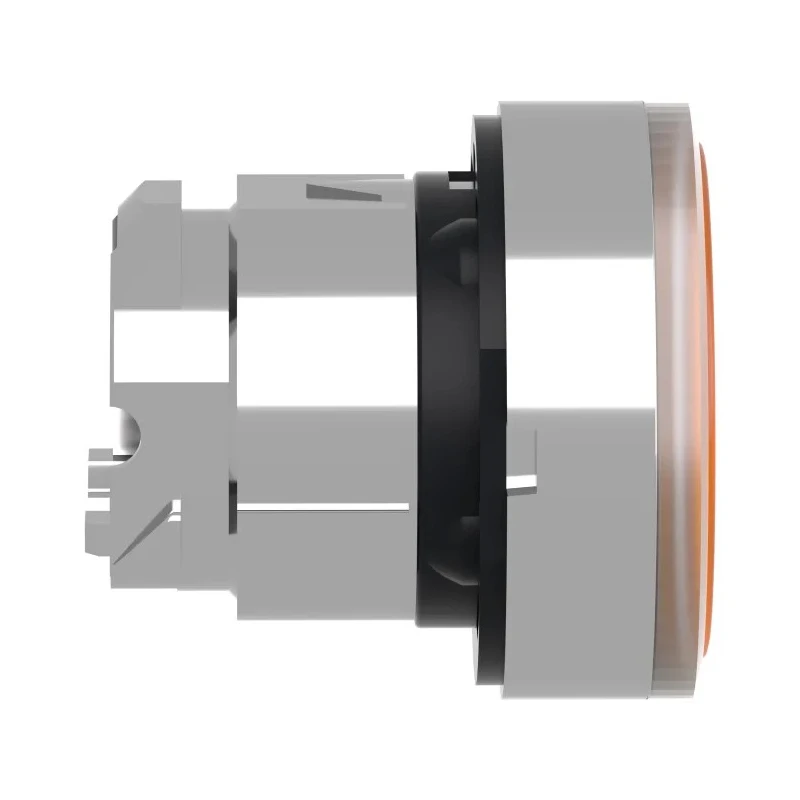 Schneider Electric Harmony XB4 Series Orange Spring Return Push Button Head, 22 mm Cutout Diameter, Metal ZB4BA58