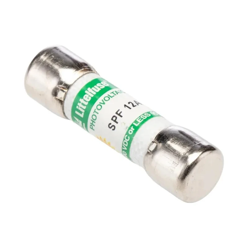 Littelfuse 12A F Melamine Cartridge Fuse 10 x 38 mm 1kV DC Solar Protection 0SPF012.H