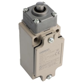Omron Plunger Limit Switch, 1 NO/1 NC Contact, IP67 Metal Housing, 400V, 