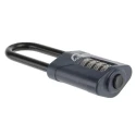 RS PRO Combination Padlock Die Cast Weatherproof Padlock 8mm Shackle, 50mm Body CP50 2.5