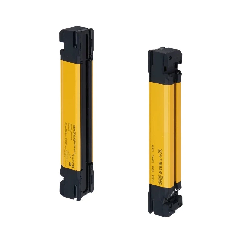 Omron F3SG Series Light Curtain Receiver and Sender, 39 Beams, 14 mm Resolution, 400 mm Height, Type 4 Safety 