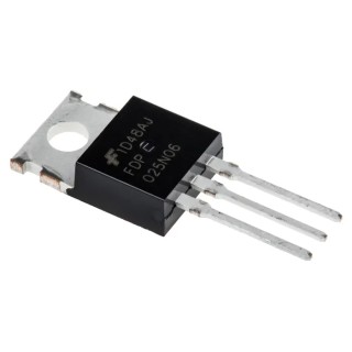 onsemi PowerTrench N-Channel MOSFET, 265A Continuous Drain Current, 60V Maximum Drain Source Voltage, 395W Power FDP025N06