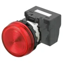 Omron Red Indicator Pilot Light Panel Mount 22 mm IP66 Crimp Termination 24V M22N-BN-TRA-RC-P