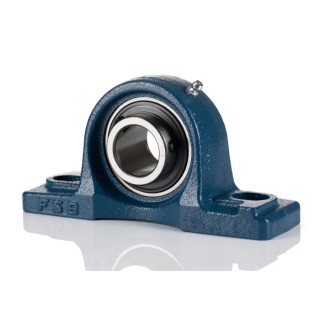 RS PRO Pillow Block Bearing Cast Iron 0.38 in Inside Diameter 1.19 in Centre Height 3/8 in Mount Hole Size 5 in UCP202-10