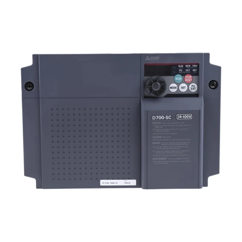 Mitsubishi Electric Inverter Drive 7.5 kW 3 Phase 400V AC Vector Control FR-D740-160SC-EC