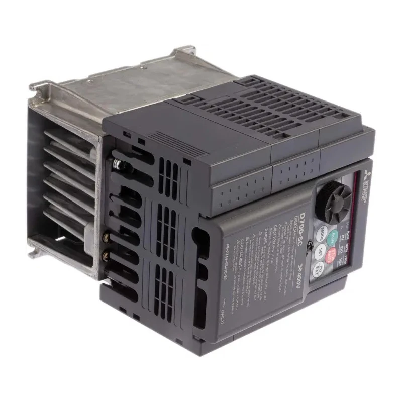 Mitsubishi Electric Inverter Drive 2.2 kW 3 Phase Vector Control Variable Frequency 400V AC 5A FR-D740-050SC-EC