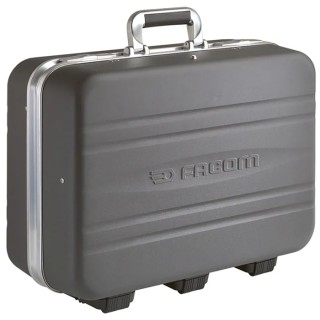 Facom Plastic Tool Case with Key Lock, 5 Compartments, 4 Trays, 486mm x 430mm x 205mm BV.51APR
