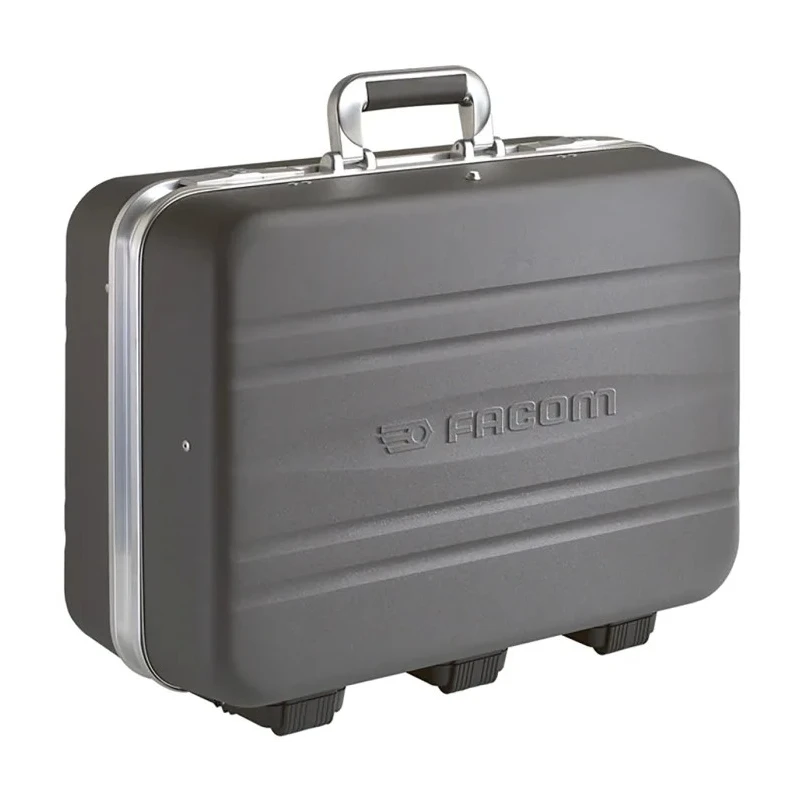 Facom Plastic Tool Case with Key Lock, 5 Compartments, 4 Trays, 486mm x 430mm x 205mm BV.51APR