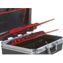 Facom Plastic Tool Case with Key Lock, 5 Compartments, 4 Trays, 486mm x 430mm x 205mm BV.51APR