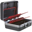 Facom Plastic Tool Case with Key Lock, 5 Compartments, 4 Trays, 486mm x 430mm x 205mm BV.51APR