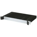 METCASE 1 U 19 in Rack Mount Case Combimet Ventilated 265 mm Depth, 482.6 mm Width, 40.2 mm Height M6219149