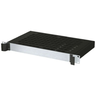 METCASE 1 U 19 in Rack Mount Case Combimet Ventilated 265 mm Depth, 482.6 mm Width, 40.2 mm Height M6219149