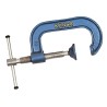 RS PRO Heavy Duty 100 mm x 70 mm Black G Clamp Cast Iron Frame with Forged Steel Spindle 771-9344