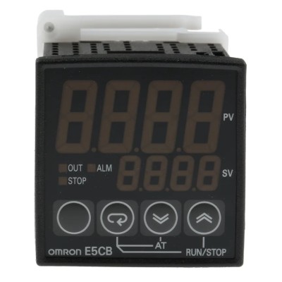 Omron Panel Mount PID Temperature Controller 1 Input 1 Output Relay 240V AC On-Off E5CB