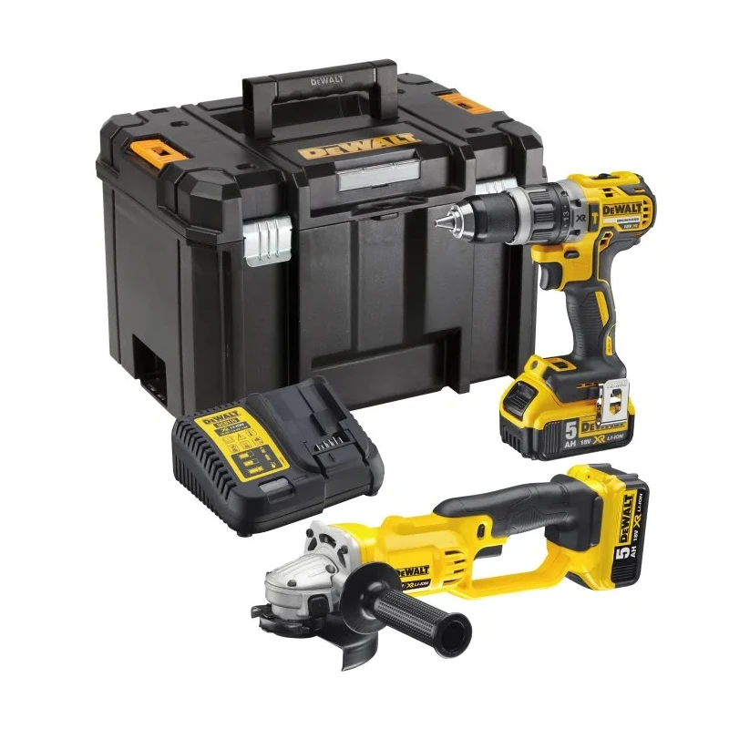 DeWALT 18V Cordless Power Tool Kit Brushless Motor 4Ah Battery Capacity Type G Plug DCK209P2T-GB