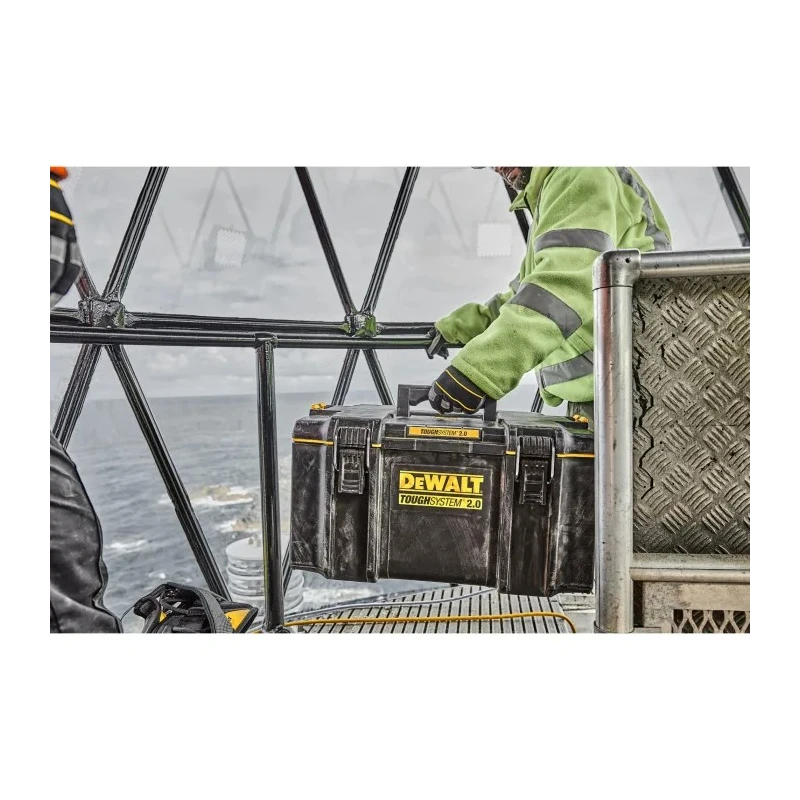 DeWALT Plastic Tool Box with Latch Lock 308 mm Height 371 mm Length 554 mm Width DWST83294-1
