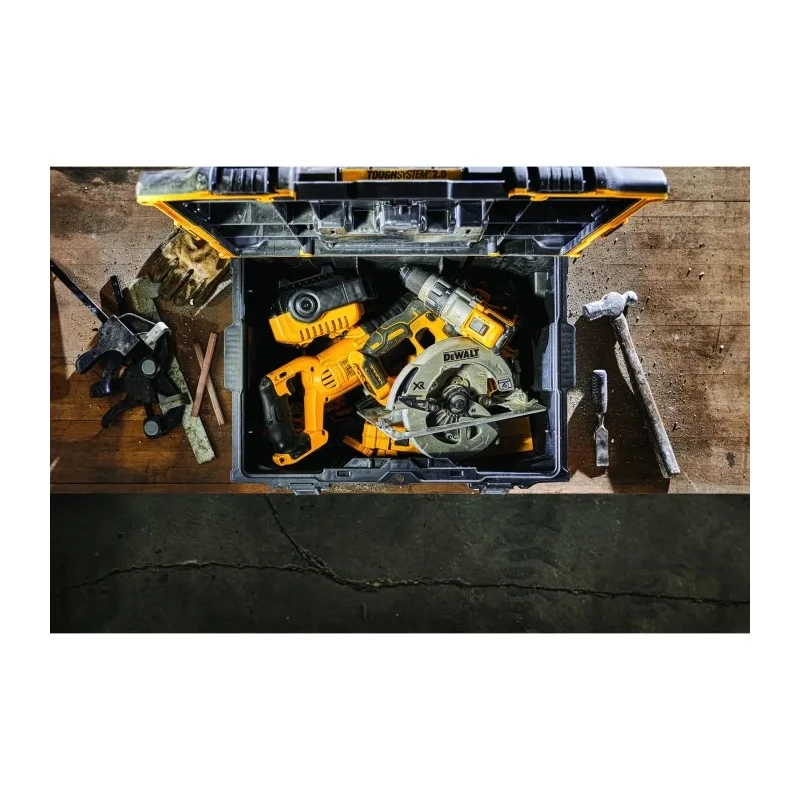 DeWALT Plastic Tool Box with Latch Lock 308 mm Height 371 mm Length 554 mm Width DWST83294-1
