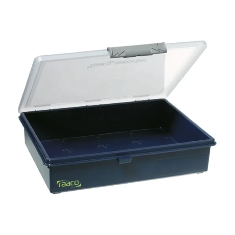 Raaco Adjustable Compartments Blue Polypropylene Compartment Box 56 mm x 241 mm x 195 mm 136198