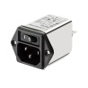 Schaffner 250V AC 10A Flange IEC Filter Male 1 Pole Faston FN9263-10-06
