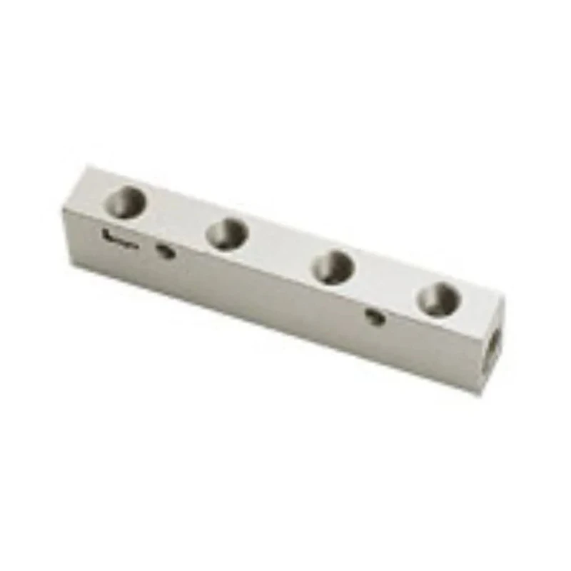 Legris 3 Outlet Female Pneumatic Manifold Anodised Aluminium 1/4 in Inlet x 1/8 in Outlet 20 bar Pressure 3311 10 13 03