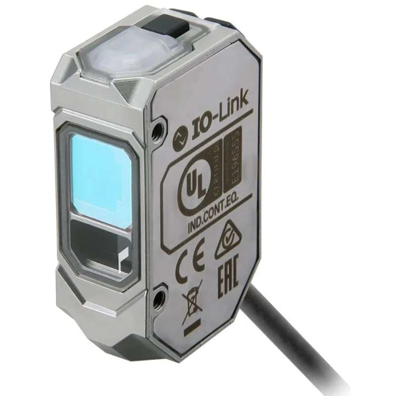Omron Diffuse with Background Suppression Photoelectric Sensor, Detection Range 35 mm to 500 mm, PNP E3AS-HL500LMT 2M