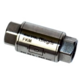 Legris Stainless Steel Non Return Valve 4890 27 27, Maximum Pressure 40 bar, Temperature -20°C to +180°C 4890 27 27