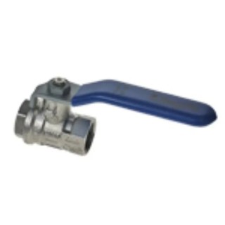 Legris Nickel Plated Brass Threaded Ball Valve, Female 1 in Outlet Port, Maximum Operating Temperature 80°C 4902 25 34