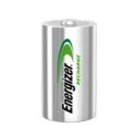 Energizer NiMH Rechargeable D Battery 1.2V 2.5Ah Standard Termination 34.2mm Diameter 7638900138757