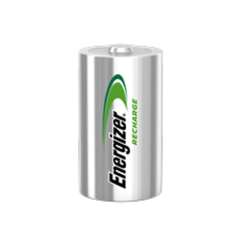 Energizer NiMH Rechargeable D Battery 1.2V 2.5Ah Standard Termination 34.2mm Diameter 7638900138757