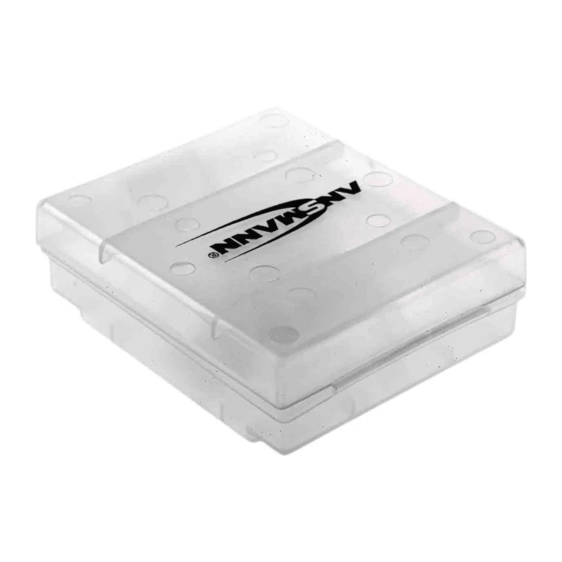 Ansmann Battery Box for 4 AAA, AA Batteries Storage and Organisation 4000740
