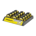 Stanley Tylon 8 m Tape Measure, Imperial and Metric Units, 25mm Blade Width, Black Case 1-30-656