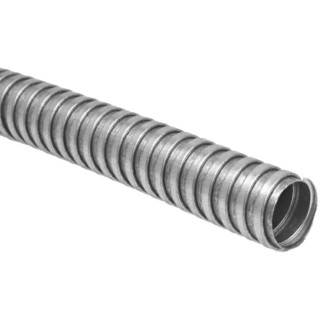 RS PRO Flexible Conduit, 25 mm Nominal Diameter, Uncoated Galvanised Steel, 10 m Length 214-9591